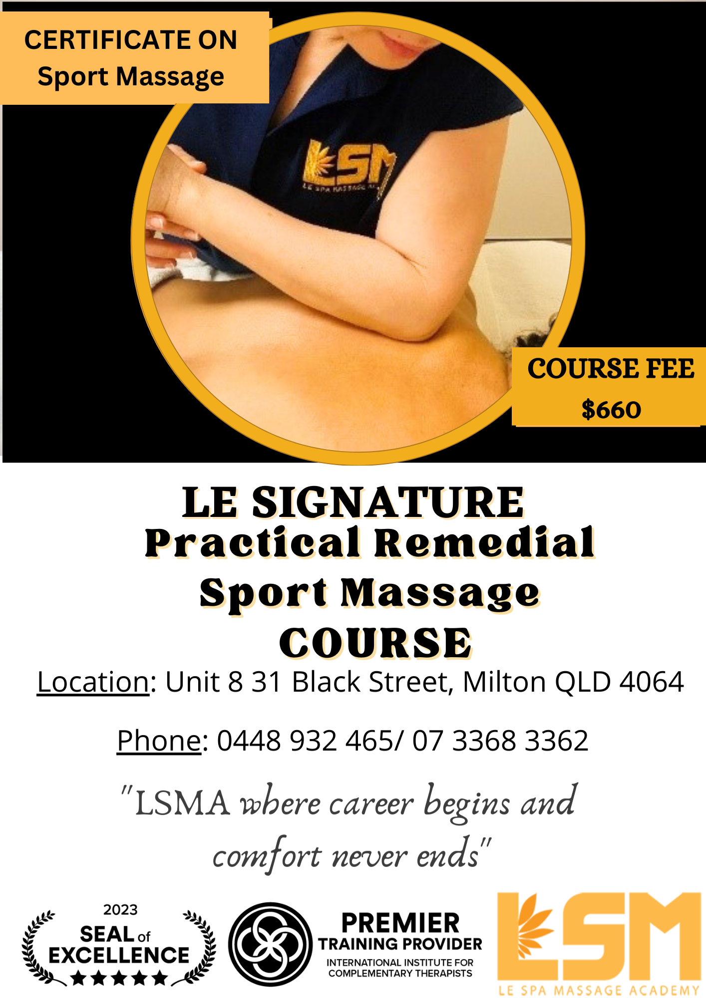 Practical Remedial Sport Massage for Three Common Injuries Course